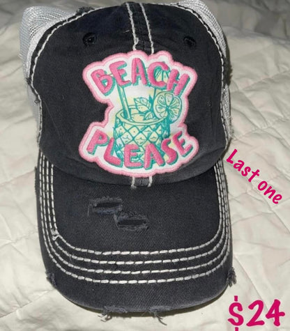 Beach Please hat