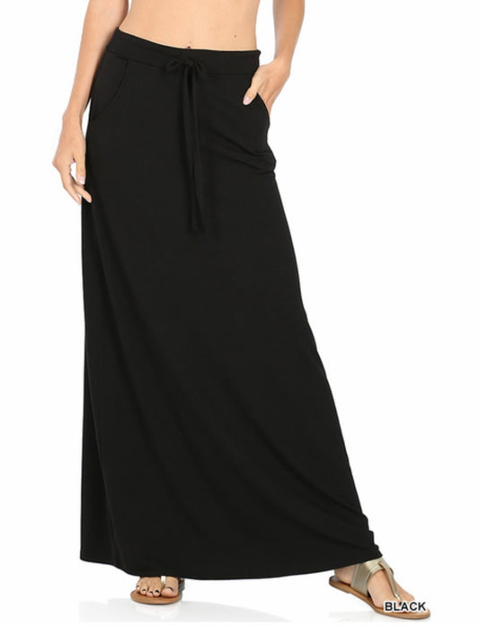 Black Maxi skirt