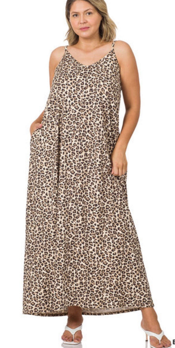 Leopard Maxi Dress