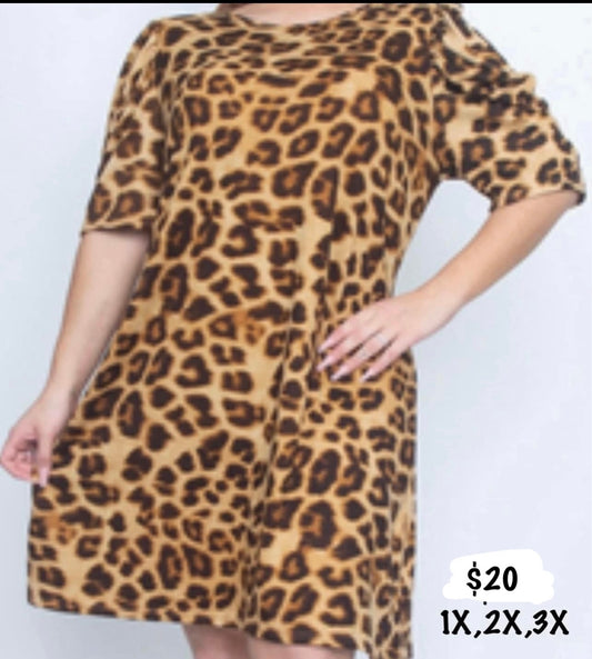 Leopard dress