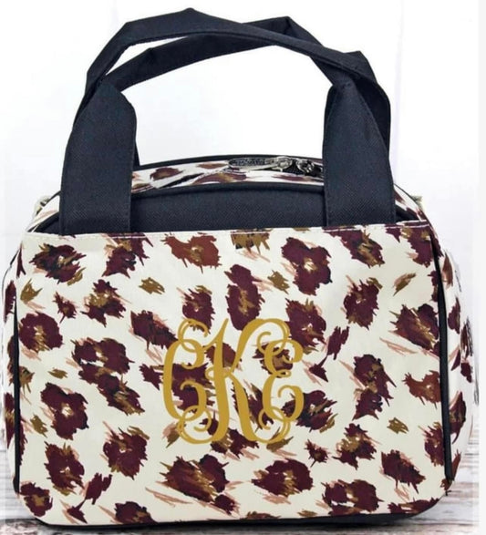 Leopard Lunch tote