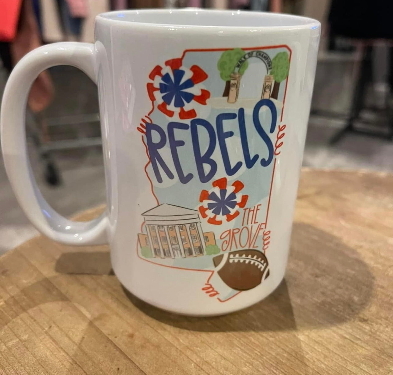 Ole MS Rebels Mug