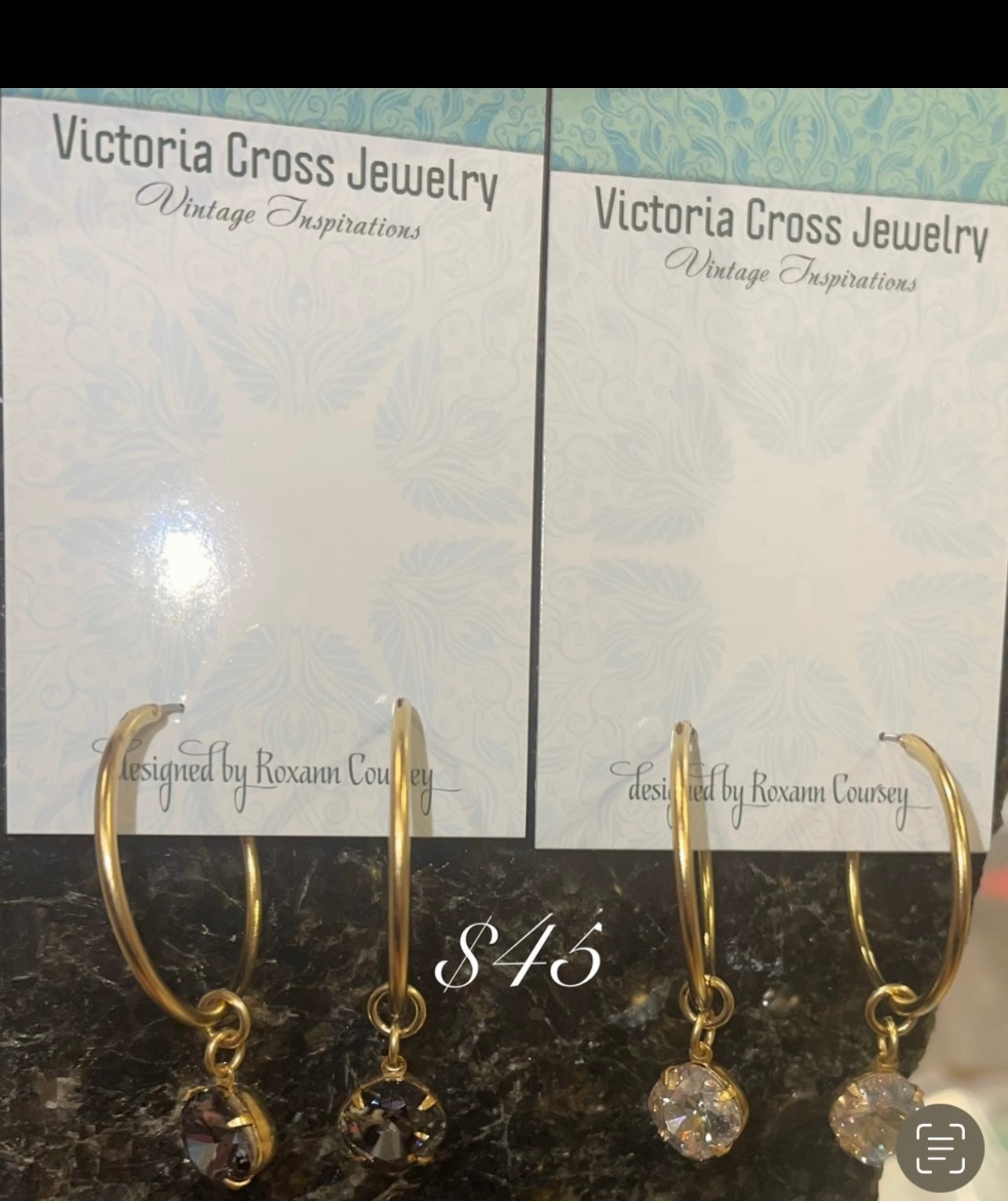 Victoria Cross Thick dangle